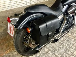 Sacoche Myleatherbikes Harley Dyna Street Bob_188